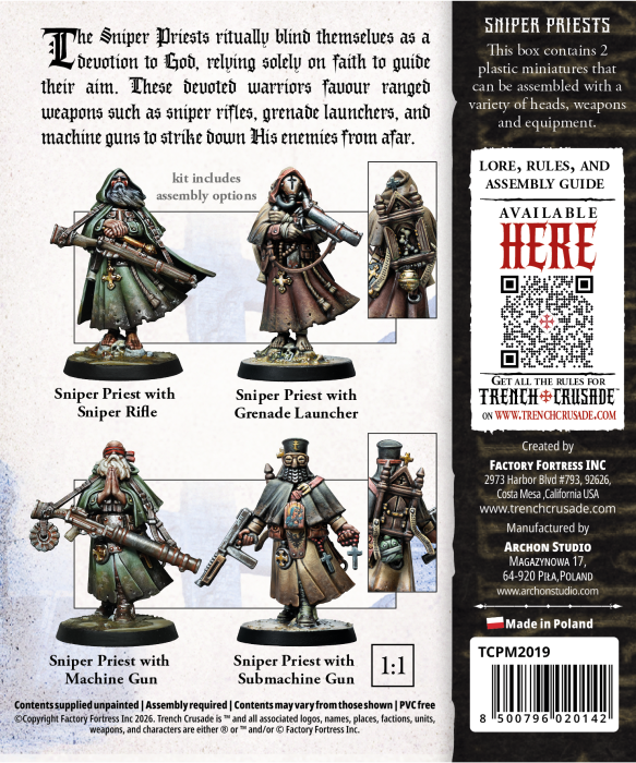 Preview: Trench Crusade: Sniper Priests